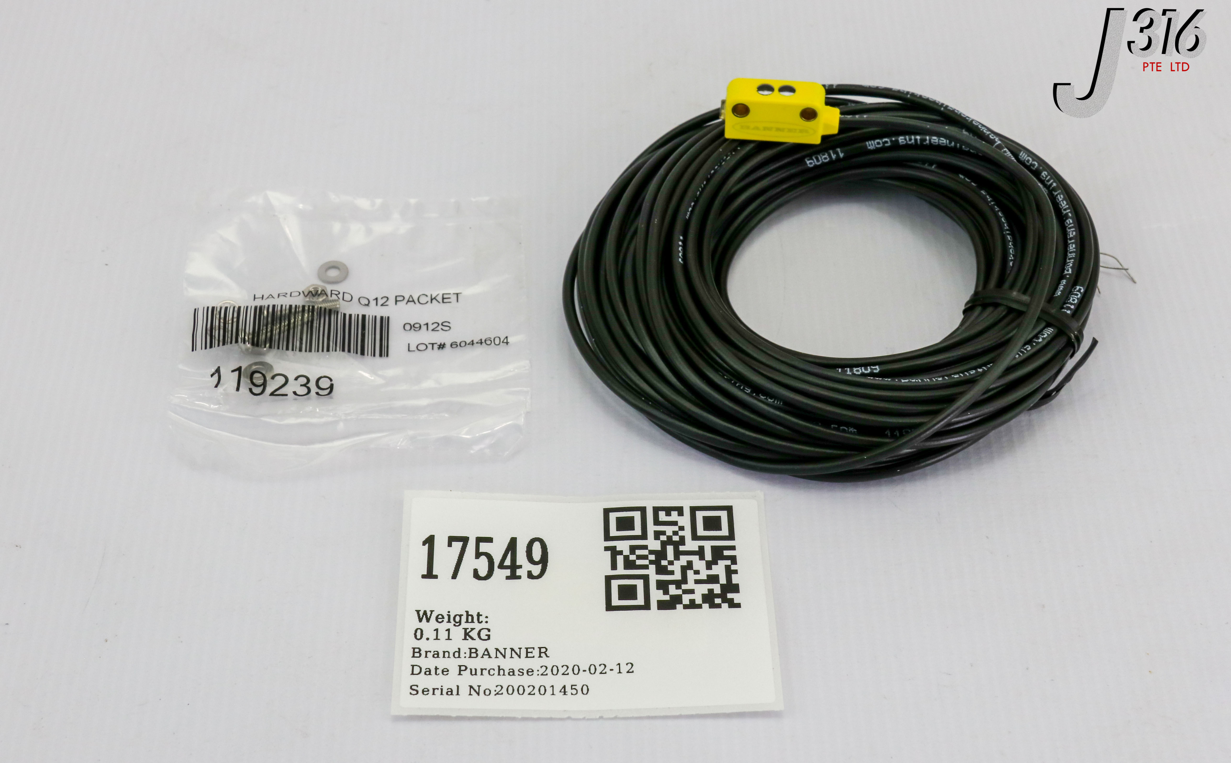 17549 BANNER WORLD-BEAM SELF-CONTAINED SNSR 72130 Q12AB6LP W/30 | eBay